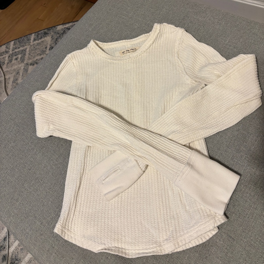 Free People Care FP Honey B Crew Neck